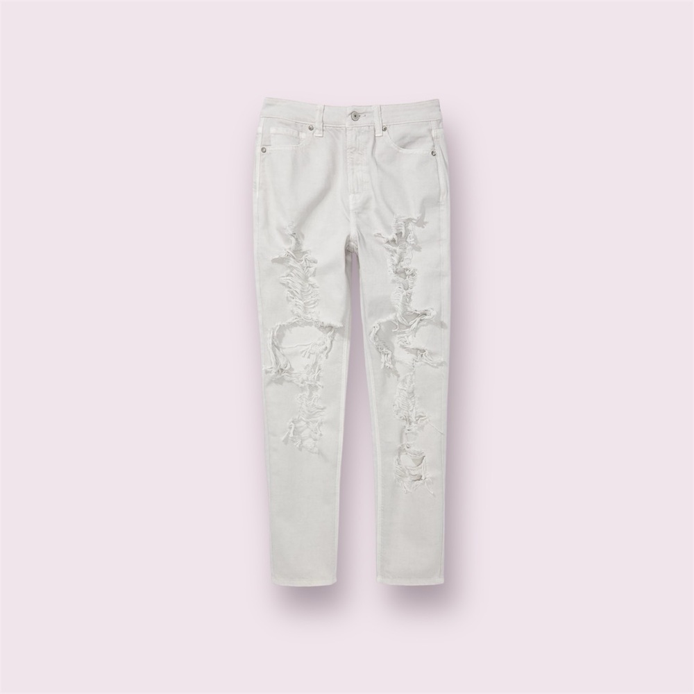 American Eagle Ripped Mom Jean